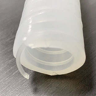 TYPE SPSD - Hoja de silicona reforzada de plástico transparente