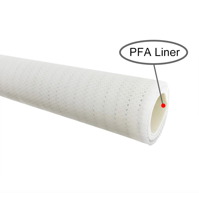 CJFLEX PSQ - PFA/FEP Manguera de silicona forrada